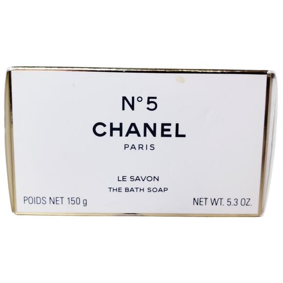 NIB CHANEL NO 5 Perfumed Bath Soap 5.3 oz. / 150g ~ The Bar is SEALED - Picture 1 of 9
